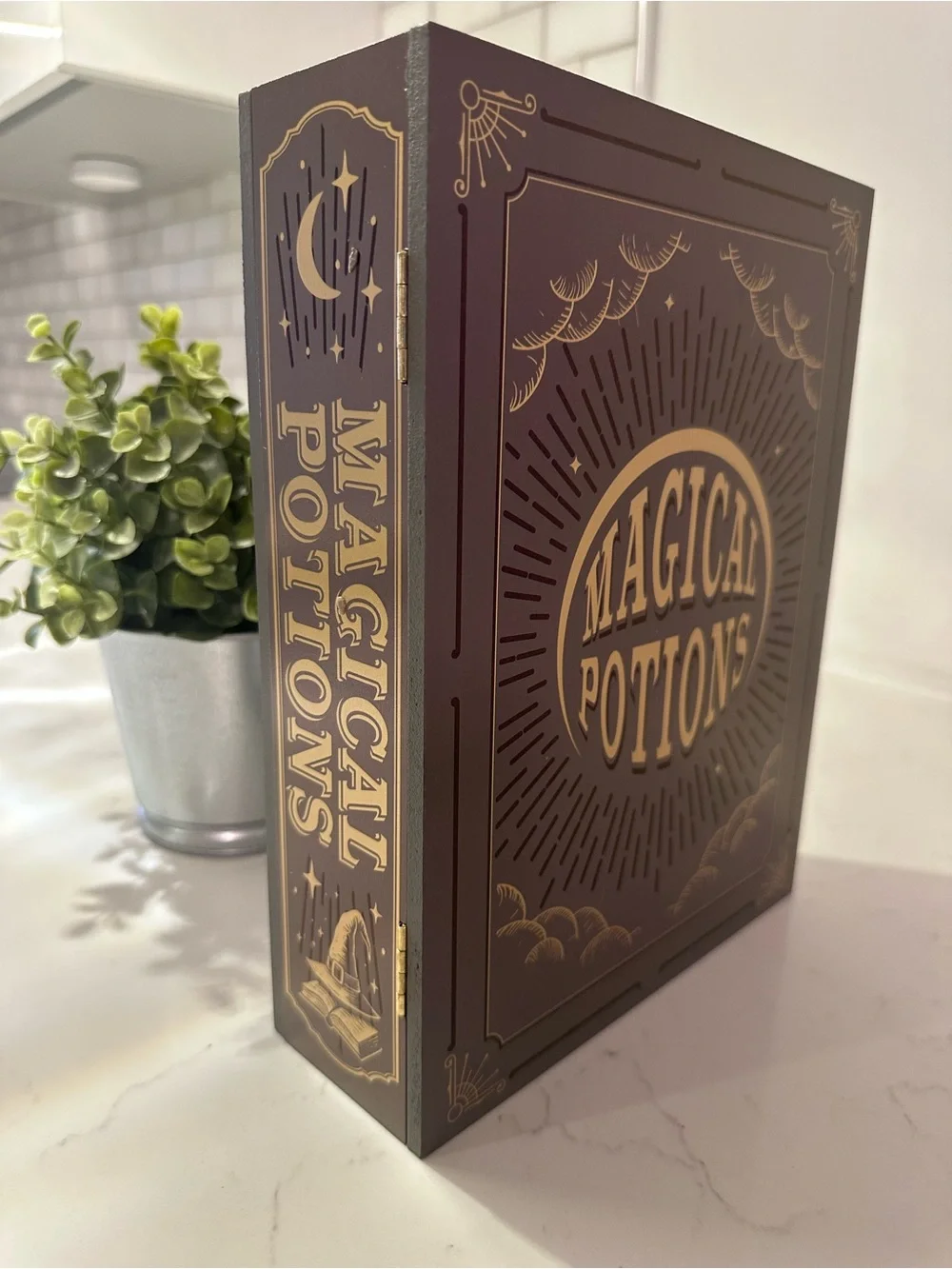 Target Bullseye Playground Halloween 2026 Wood Book Decor - Magical Potions